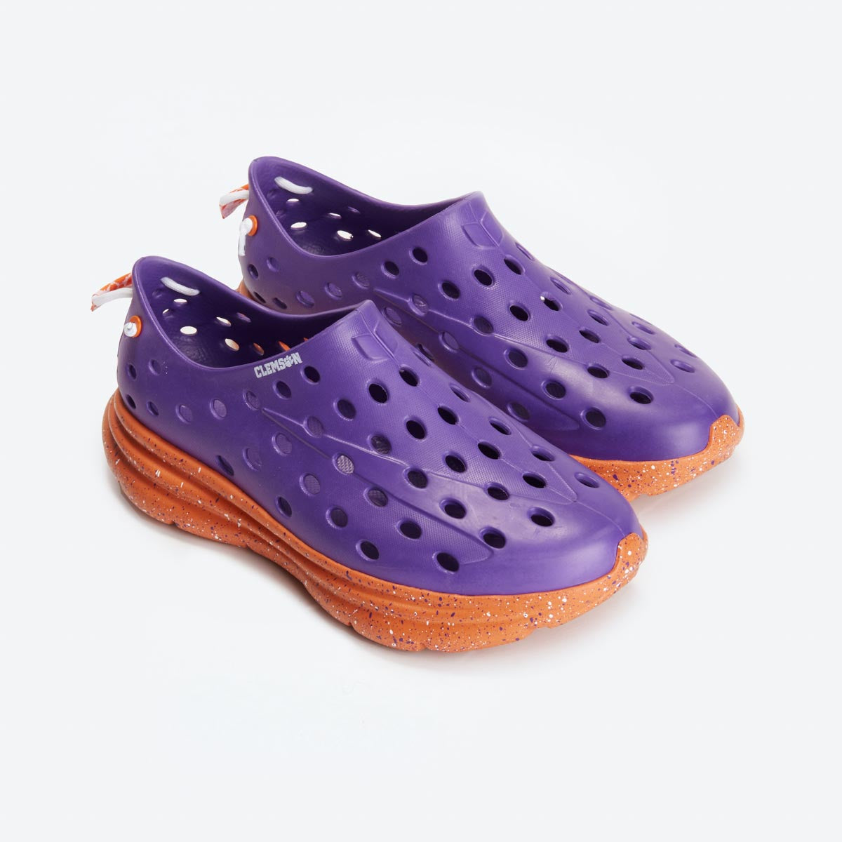 clemson -- purple -- orange