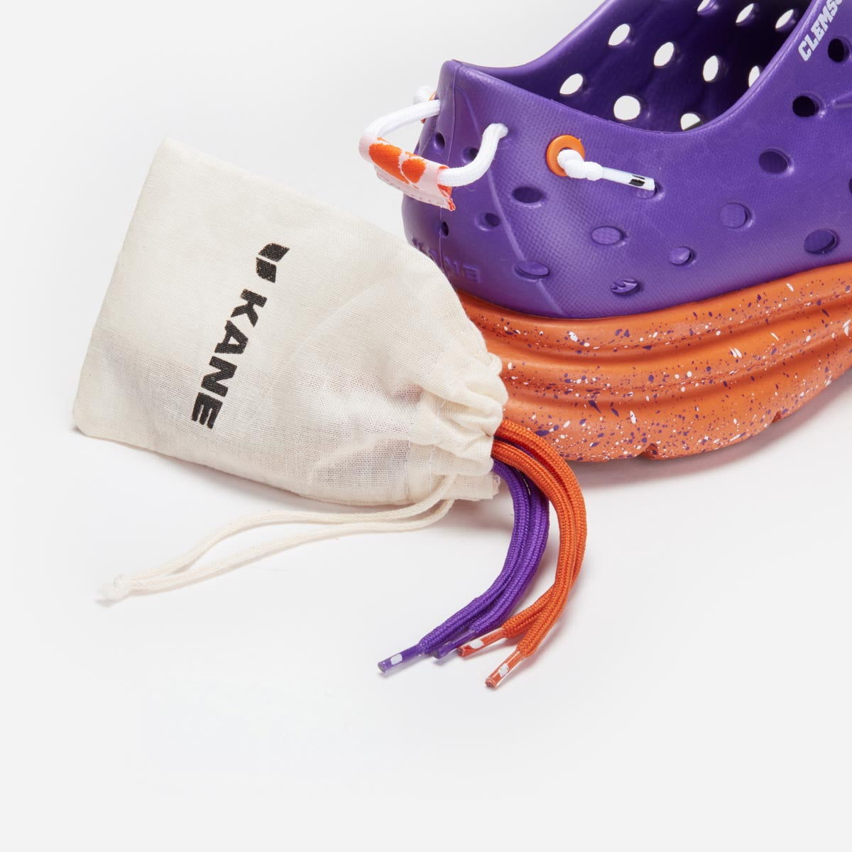 clemson -- purple -- orange
